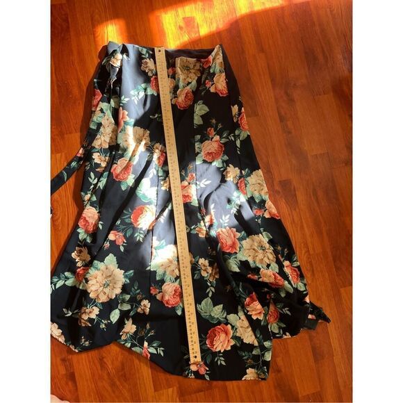 Bobeau Floral Wrap Maxi Skirts size Small - Picture 7 of 12